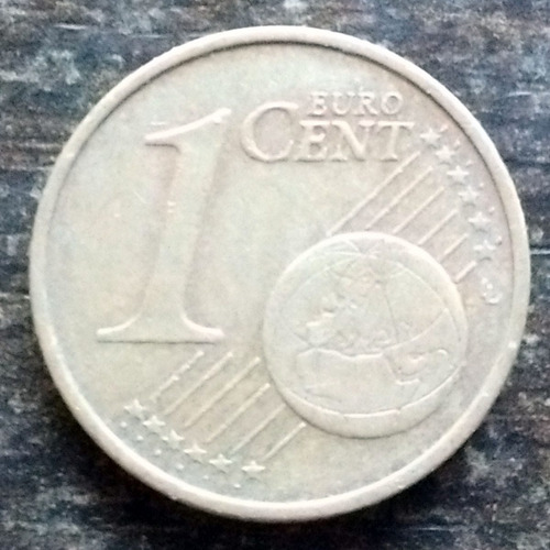 Moneda 1 Centavo Euro Alemania 2002 Muy Buena