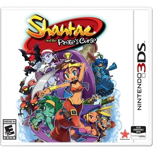 Shantae And The Pirate's Curse - 3ds - Original - Nf