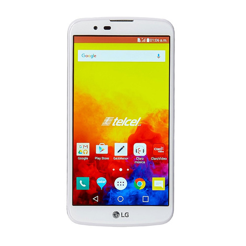 Celular LG  16gb 3gb K410 Q10 Blanco Amovil