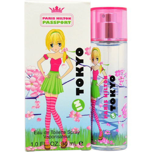 Edt Vaporizador Paris Hilton Pasaporte Femenil De Tokio 1