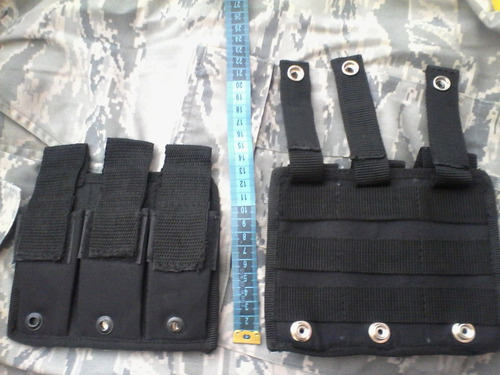 Porta Cargadores Triples Con Sistema Molle. Llevate El Par