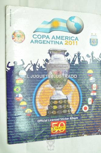Copa America 2011 Album Figuritas Futbol 2/3 + De 235 Figus