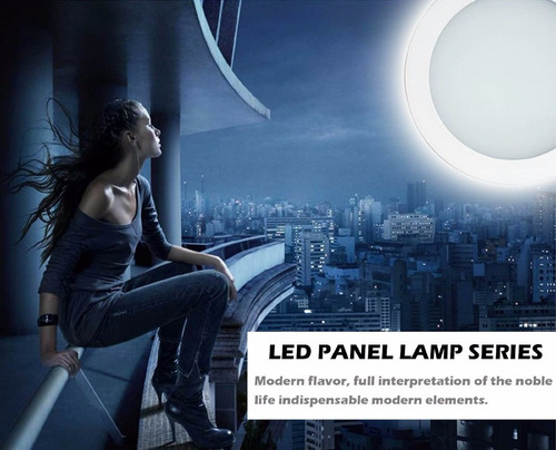Lampara Led Panel 15w Empotrar Luz Blanca - 7$ Al Mayor