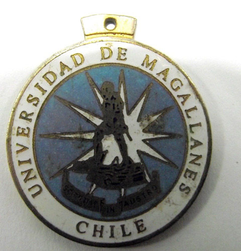 Placa Llavero Universidad De Magallanes Chile