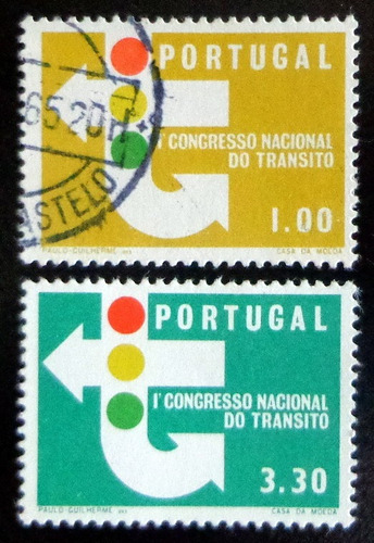 Portugal, Lote 2 X Yv 955-6 Congr Tránsito 65 Nuevo Us L7287