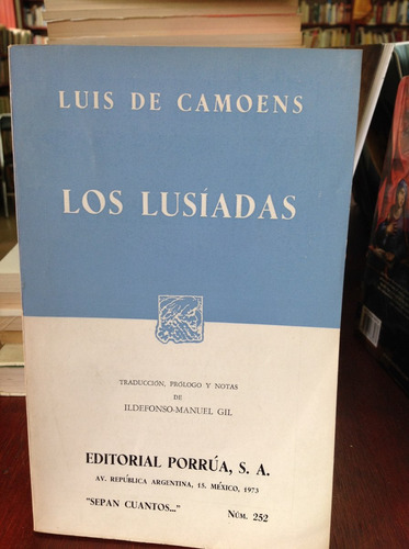 Los Lusiadas - Luis De Camoens - Literatura Española