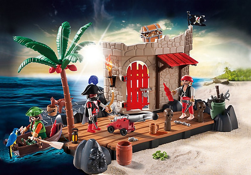 Super Fortaleza De Piratas Playmobil - Art. 6146 - +4 Años