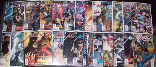 New 52 - Action Comics Superman (0 Al 52) Completa