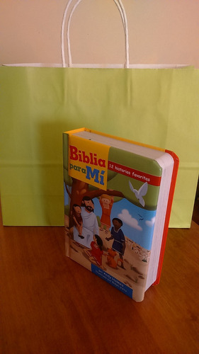 Biblia Para Niños Hojas Duras 0 A 3 Años