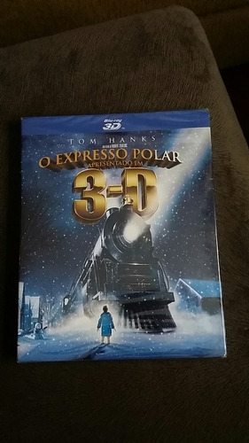 Blu-ray 3d 2d O Expresso Polar Luva Áudio E Leg Pt Br Raro