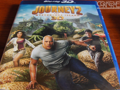 Viaje 2: La Isla Misteriosa Bluray 3d Combo Original Nuevo