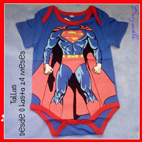 Bodys Super Heroes Para Bebes