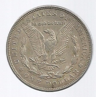 Usa 1 Dolar Morgan 1921 Plata