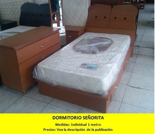 Juego De Dormitorio Individuales Señorita