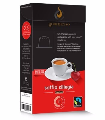 Cápsulas Para Nespresso ® Gourmesso Sabor Cereza