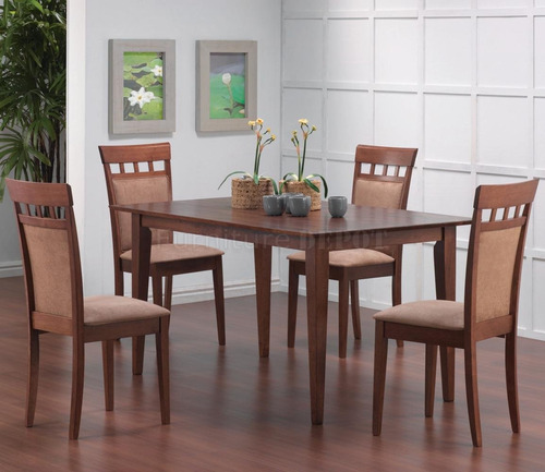 Juego Comedor 6 Sillas Madera Importado