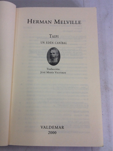 Imagen 4 de 6 de Taipi, Herman Melville, Un Edén Caníbal