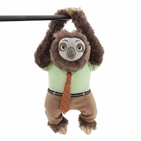 Disney Store Zootopia Boneco PelĂșcia Plush Flash 40 Cms