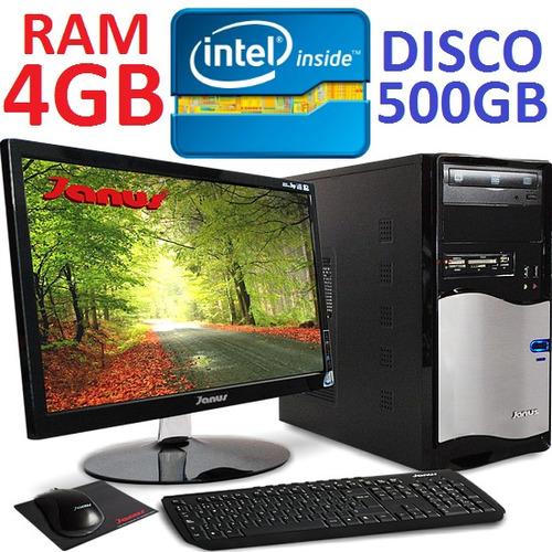 Computador Intel Pentium G3260 500gb Ram 4gb Led 20 Hdmi Pc