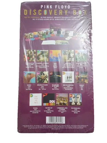 Box Discografia Pink Floyd - Discovery Edition Pronta Entreg Box Discografia Pink Floyd - Discovery Edition Pronta Entreg