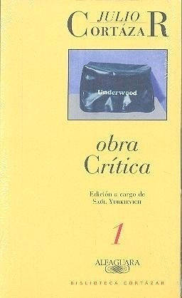 Obra Critica 1    Julio Cortazar     Alfaguara    Usado