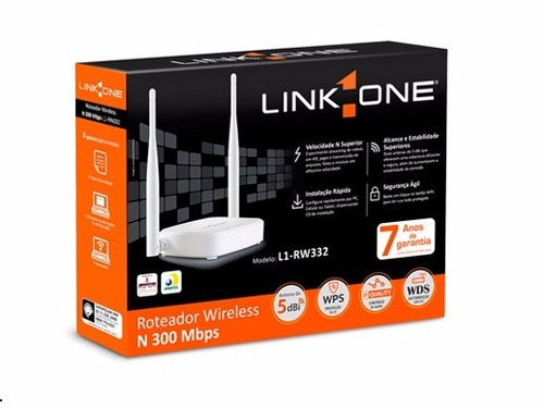 24 X Roteadores Wireless 300mbps Com Ipv6 Link One L1-rw332