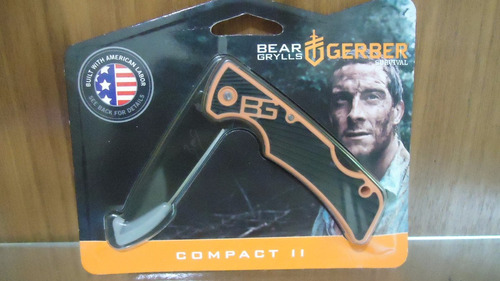 Canivete Gerber Bear Grylls - Compact Ii- Lacrado No Blister