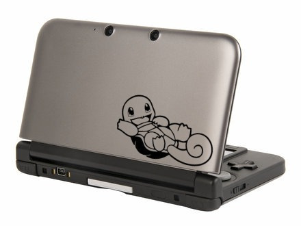 Adesivo Squirtle Pokemon Nintendo 3ds Cover