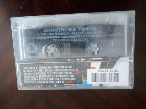 Cassette De Jovanotti - Non M'nnoio (#173 (Usado)