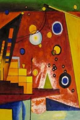 Wassily Kandinsky - - Lámina 45x30 Cm.