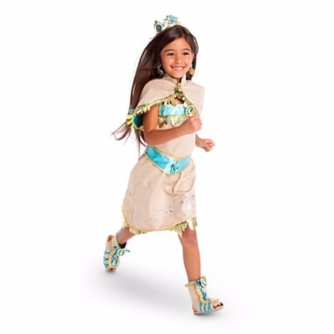 Disfraz Vestido Pocahontas Y Jazmine Disney Store Eeuu