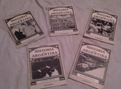 Libro Historia  Argentina X 9 Unidades -edicion 1992