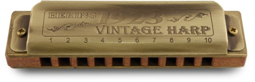 Gaita De Boca Hering Vintage Harp 1923 C Dó + Segurador S250