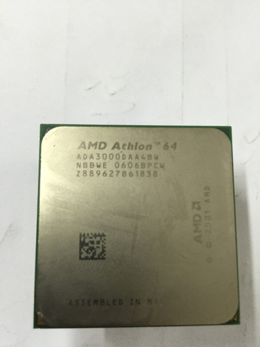 Processador Amd Athlon 64 Ada3000daa4bw Data 2001