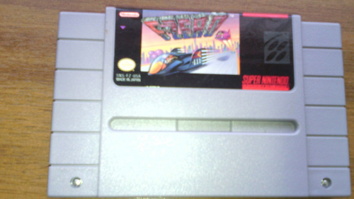 F - Zero Supernintendo, Original.