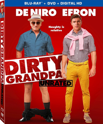 Dirty Grandpa - Mi Abuelo Es Un Peligro - Bluray + Dvd Usa