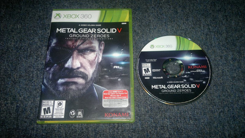 Metal Gear Solid V Ground Zeroes Sin Instructivo Xbox 360