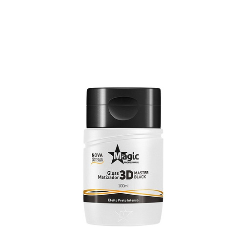 Magic Color - Master Black 3d Gloss Cabelos Pretos 100ml