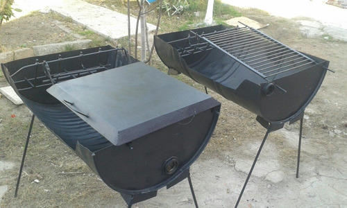 Parrillero Mediotanque Especial Pizzas Y Amburguesas