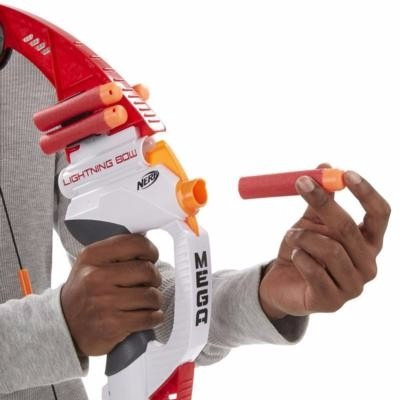 Arco Nerf N-strike Elite Mega Lightning Bow (2 Piezas)