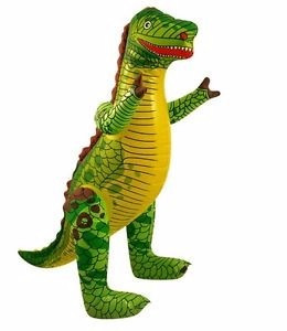 30 Dinossauro Inflável Boneco Dinossauro 48cm