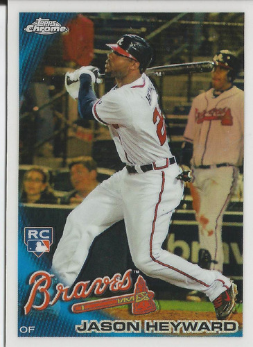 2010 Topps Chrome Rc #174 Jason Heyward Redemption Refractor