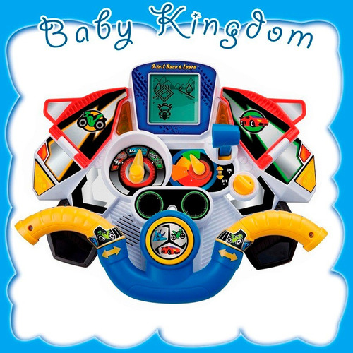 Juego Transformes Volante De Niños Vtech Pantalla Lcd 3en1