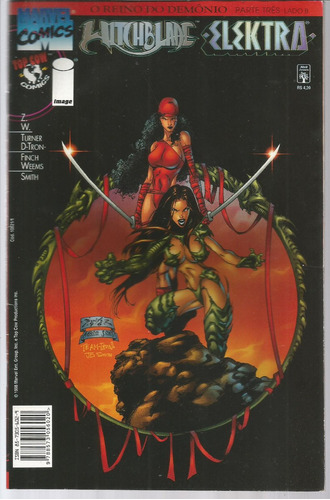 Witchblade Elektra 03 Lado B - Abril 3 - Bonellihq Cx56 F19