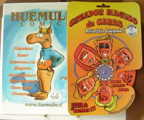 Imagen 1 de 2 de Oferta Comic Color Huemulin Con Creador Magico De Comics