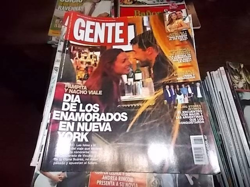 Revista Gente 2639 Pampita 16/2/16 Campi Rolling Stone