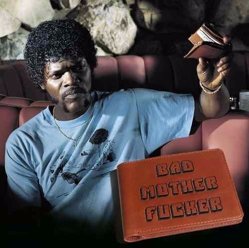 Carteira Bad Motherfucker Mother F Cker Pulp Fiction Julius Mercado Livre