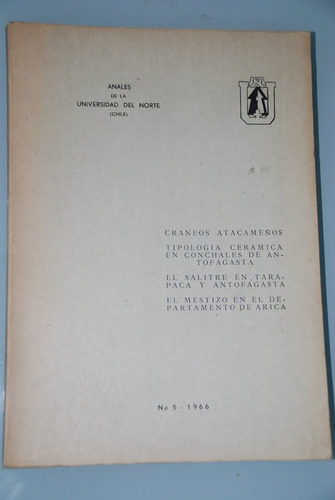 Anales Universidad Del Norte Atacama Salite Antofagasta Foto