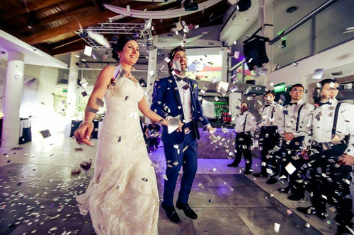 Vestido De Novia Simil Rosa Clara.
