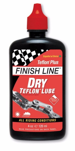Imagem 5 de 6 de Óleo Lubrificante Finish Line Teflon Plus 120ml - Bicicletas